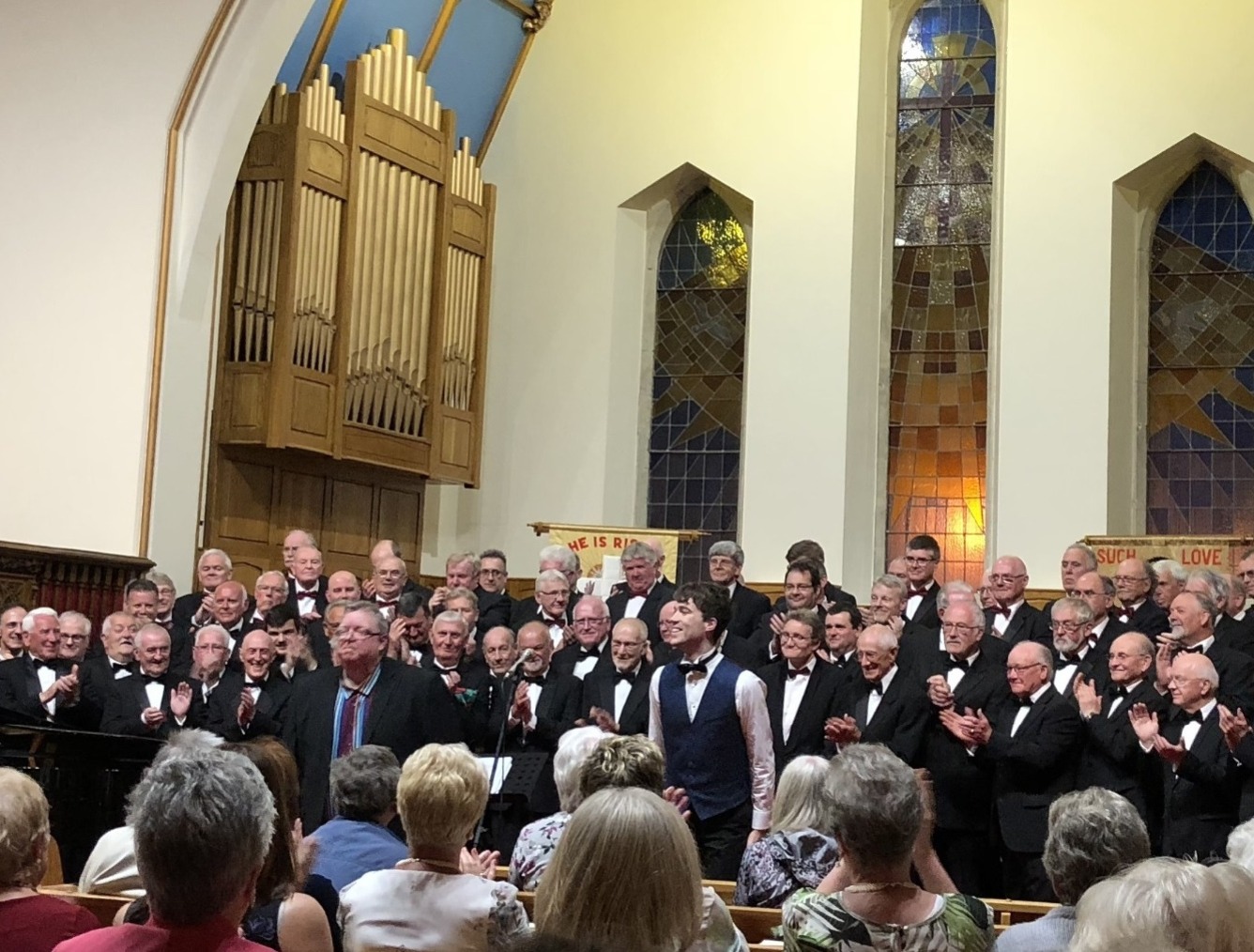 Joint concert with Colwyn Bay